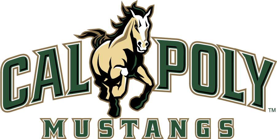 Cal Poly Mustangs 2011-2016 Primary Logo diy iron on heat transfer